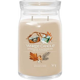 Afternoon Scrapbooking large Jar - Yankee Candle