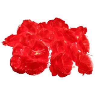 Rozen LED-verlichting 20 lampjes rood 600 cm