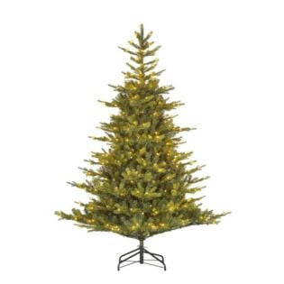 Kerstboom Grimshaw 440LED groen 230 cm - Black Box