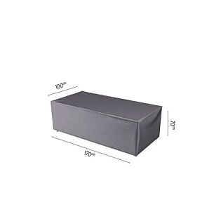 Loungestoelhoes L 170 cm zwart - Platinum