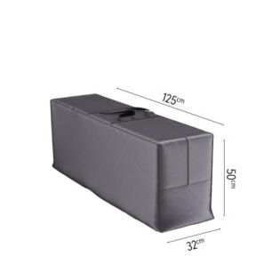 Kussentashoes L 125 cm zwart - Platinum