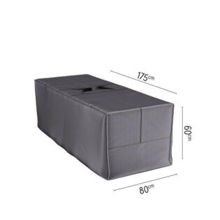 Kussentashoes 175 x 80 zwart - Platinum