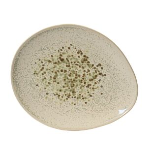 Bord keramiek wit 20 cm