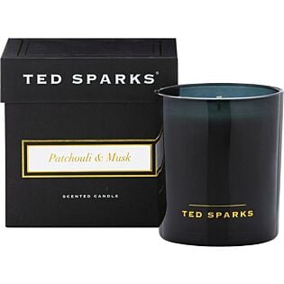 Geurkaars Demi Ø 8,5 cm patchouli musk - Ted Sparks