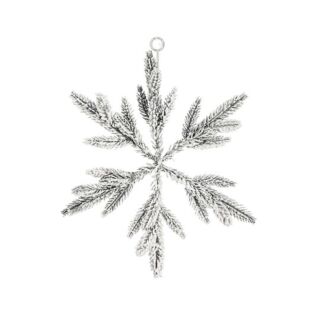 Sneeuwvlok wit &Oslash; 30 cm - Mica