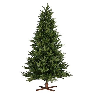 Kerstboom Vermont met houten voet 183 cm