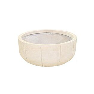 Bloempot Faya Bowl Low Desert &Oslash; 55 cm - Mega Collections