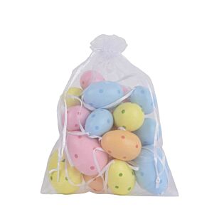 Gekleurde eieren mix set van 20