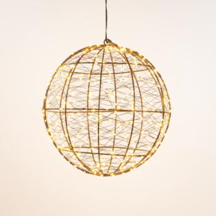 Bal Metaal 300LED 25 cm