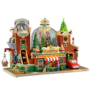 Lemax Everlasting Christmas Trees inclusief adaptor 74254, 550 mA (wit)