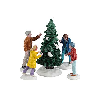 Lemax Our Perfect Tree set van 5