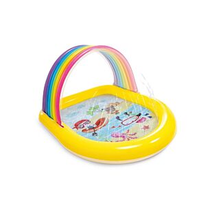 Regenboog sproeizwembad 147 x 130 x 86 cm - Intex