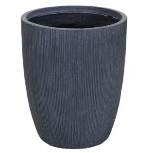 Bloempot Nora Egg Pot High Graphite - Mega Collections