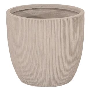 Bloempot Nora Egg Pot Sand - Mega Collections