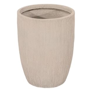 Bloempot Nora Egg Pot High Sand - Mega Collections