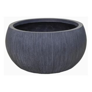 Bloempot Nora Bullet Bowl Graphite - Mega Collections