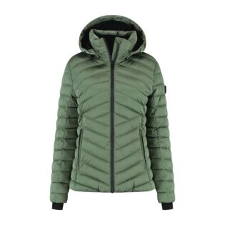 Winterjas Harmke Light Green - Kjelvik Winterjas Harmke Light Green - Kjelvik