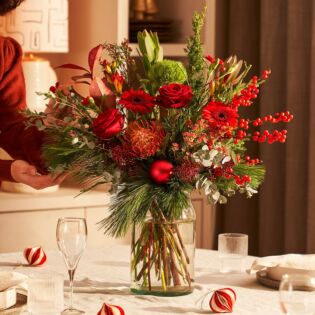 Feestelijk Kerstboeket