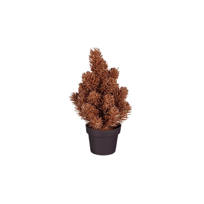 Champagne Glitter Kerstboom 25 cm - House of Seasons