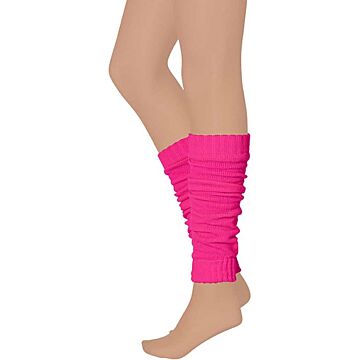 Beenwarmer carnaval fluor roze - Apollo