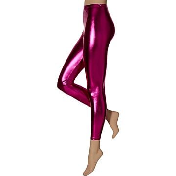 Party legging latex fuchsia maat S/M - Apollo