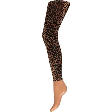 Party legging leopard design print - Apollo