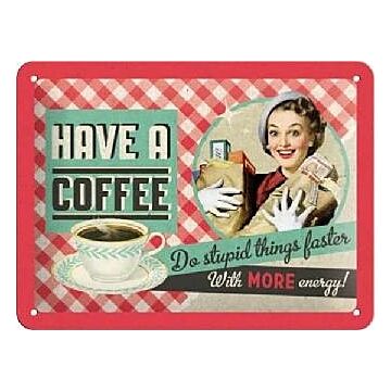Have A Coffee Say it 50's