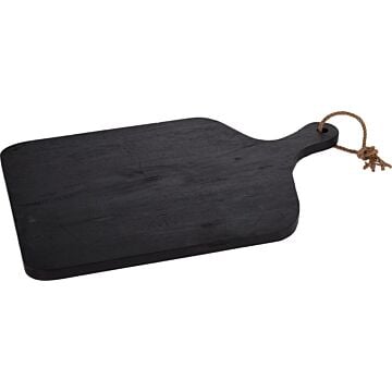 Snijplank hout zwart L 57 cm