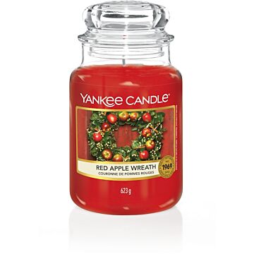 Red Apple Wreath Large Jar - Yankee Candle