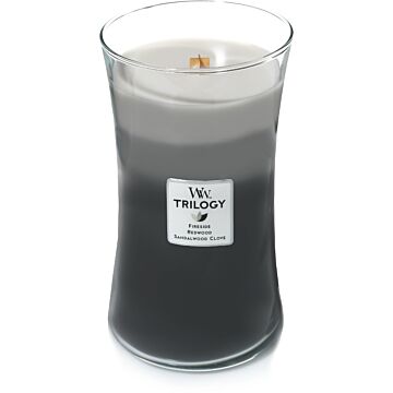 Trilogy warm Woods Large Candle - Woodwick