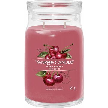 Black Cherry Signature large Jar - Yankee Candle