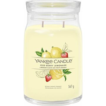 Iced Berry Lemonade Signature large Jar - Yankee Candle