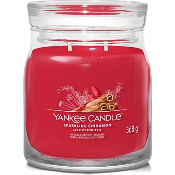 Sparkling Cinnamon Signature Medium Jar - Yankee Candle
