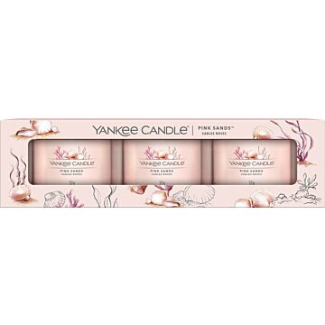 Pink Sands Filled Votive 3-Pack - Yankee Candle