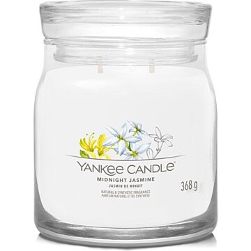 Midnight Jasmine Signature medium Jar - Yankee Candle