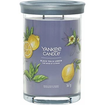 Black Tea & Lemon Signature large Tumbler - Yankee Candle