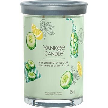 Cucumber Mint Cooler Signature large Tumbler - Yankee Candle