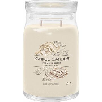 Warm Cashmere Signature large Jar - Yankee Candle