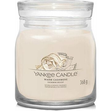 Warm Cashmere Signature medium Jar - Yankee Candle