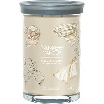 Warm Cashmere Signature Large Tumbler - Yankee Candle