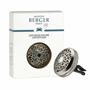 Losse Diffuser autoparfum Graphic nickel mat - Lampe Berger