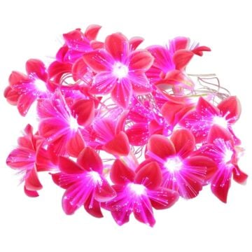 Lotus flower 20pcs Dark pink-Plug in-LED-600