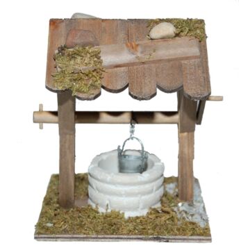 Waterput decoratie accessoire 11 x 10 x 12 cm - Euromarchi