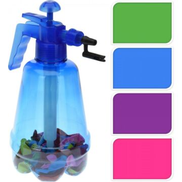 Ballonpomp inclusief 100 ballonnen