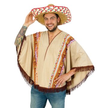 Cowboy poncho Western onesize