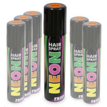 Neon haar spray oranje 100 ml