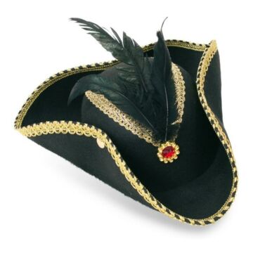 Hoed nobele piraat 58 cm