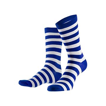 Sokken gestreept blauw wit 41-47