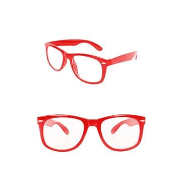 Blues brother bril rood 