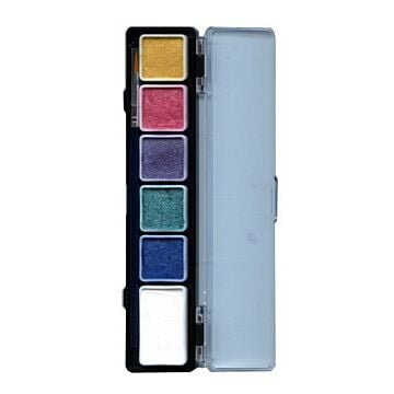 Scmink palet pearl colours met kwast - PXP